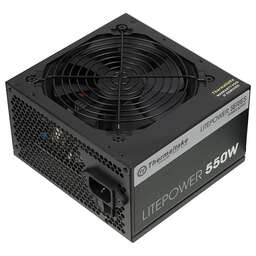 THERMALTAKE Блок питания ATX 550W Litepower (20+4pin) APFC 120mm fan 5xSATA RTL