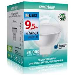 SMARTBUY (SBL-GU5_3-9_5-60K) 9.5W/6000K/GU5.3