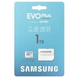 SAMSUNG Флеш карта microSDXC 1TB MB-MC1T0SA EVO Plus V30 A2 + adapter