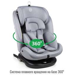 Smart Travel УУД Smart Travel Boss Isofix гр.0+/I/II/III, Light grey KRES3894