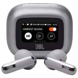 JBL Live Flex 3 Наушники-гарнитура (вкладыши), серебро