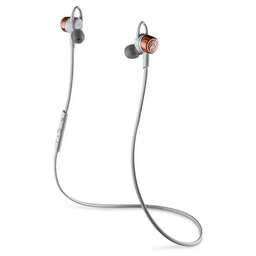 PLANTRONICS Наушники BackBeat Go 3, Bluetooth, вкладыши, белый/оранжевый [204351-05]