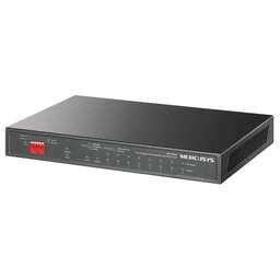 MERCUSYS Коммутатор MS110GMP (L2) 10x1Гбит/с 8PoE+ 111W неуправляемый