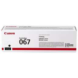 CANON Картридж лазерный 067BK 5102C002 черный (1400стр.) для LBP631/633/MF651/655/657