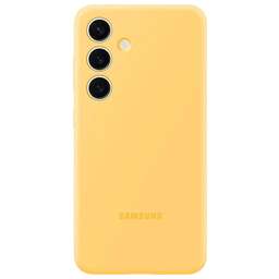 SAMSUNG Чехол (клип-кейс) Silicone Case S24+, для Galaxy S24+, желтый [ef-ps926tyegru]