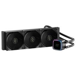 OCYPUS Жидкостная система охлаждения Вентилятор Cooler Iota L36 BK ARGB Black 300W/ All Intel/ AMD AM*/ Digital display / Screws