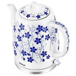 KITFORT Чайник электрический КТ-6788, 1л, керамика