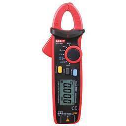 UNI-T Клещи токоизмерительные UT210D цифр. измер.ток:переменный/постоянный черный/красный (13-0008)