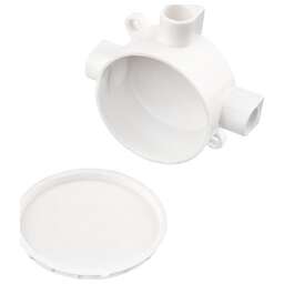 REXANT (28-3065) КОРОБКА РАСПАЯЧНАЯ ТРЕХРОЖКОВАЯ ОУ 70X35, IP20, БЕЛАЯ