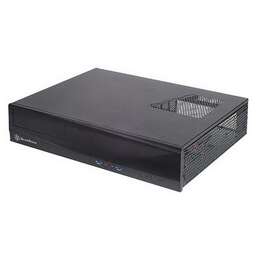 SILVERSTONE Корпус SST-ML03B Milo Slim HTPC Micro ATX Silent Computer Case, black (967427)