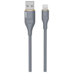 AKSBERRY (6900307860014) X162 Liquid silicone USB-A - Lightning, серый