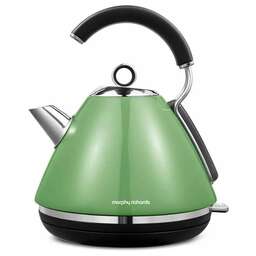 MORPHY RICHARDS Чайник электрический MR7456A_GR 1.5л. 1850Вт зеленый корпус: металл