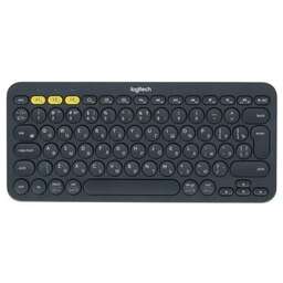 LOGITECH Клавиатура беспроводная K380 темно-серый (920-007584) заводская гравировка