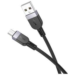 HOCO (6942007636223) X109m 2.4A USB-microUSB 1 m черный