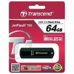 TRANSCEND 64GB JF700 USB3.0 черный