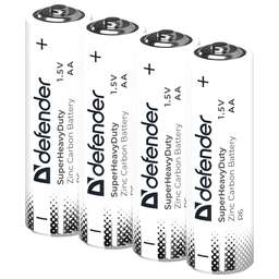 DEFENDER (56066) R6-12S АА, шринк, 12 шт., Zinc