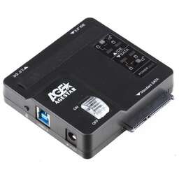 AGESTAR Адаптер-переходник для HDD/SSD 3FBCP, черный