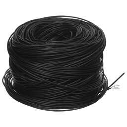 SUPRLAN Кабель сетевой информационный Median 01-0335-1 кат.5E UTP 4 пары 24AWG PE внешний 305м черный