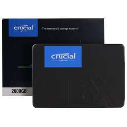 CRUCIAL SSD накопитель BX500 CT2000BX500SSD1 2ТБ, 2.5", SATA III, SATA