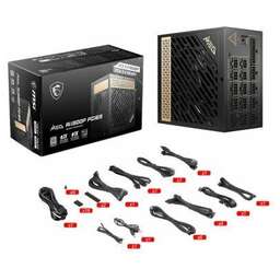 MSI Блок питания MEG Ai1300P, 1300Вт, 120мм, черный, retail [306-7zp4a11-ce0]