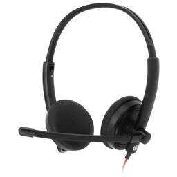 OKLICK Наушники с микрофоном Оклик HS-L900 черный 2.8м накладные оголовье (1532022)