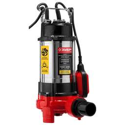 ЗУБР НПФ-1100-Р Насос фекальный погружной для загрязненной воды
