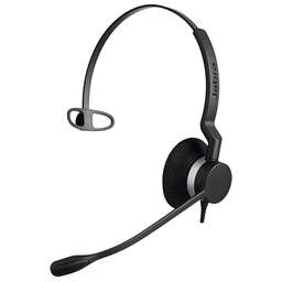 JABRA Гарнитура BIZ 2300 Mono QD, для контактных центров, накладные, проводные, моно, черный [2303-820-104]