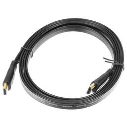 BURO Кабель аудио-видео HDMI 1.4 Flat HDMI (m)/HDMI (m) 2м. черный (BHP HDMI 2)