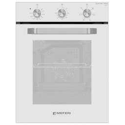 MEFERI Духовой шкаф Электрический Light MEO456WH белый/нержавеющая сталь
