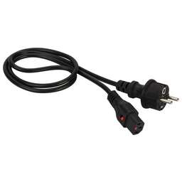 LANMASTER Шнур питания LAN-PP13L/SH-3.0-BK C13-Schuko проводник.:3x0.75мм2 3м 220В 10А черный