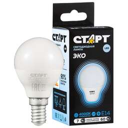 СТАРТ LEDSPHEREE14 7W 40 WS