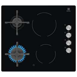 ELECTROLUX Газовая варочная поверхность EGE6172NOK черный
