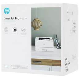 HP Принтер лазерный LaserJet Pro 4003N (2Z611A) A4 белый