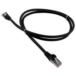 LANMASTER Патч-корд LAN-PC45/S5E-10-BK FTP RJ-45 вил.-вилка RJ-45 кат.5E 10м черный LSZH (уп.:1шт)
