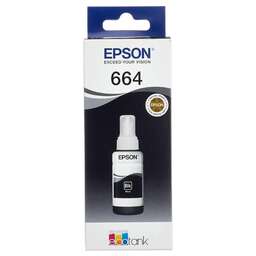 EPSON Чернила 664 C13T664198 (аналог C13T66414A) черный 70мл для L100