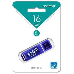 SMARTBUY (SB16GBGS-DB) 16GB GLOSSY SERIES DARK BLUE USB 3.0
