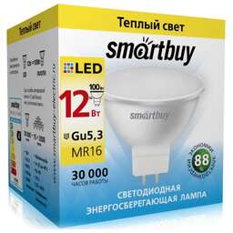 SMARTBUY (SBL-GU5_3-12-30K) 12W/3000K/GU5.3