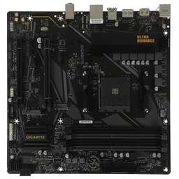 GIGABYTE Материнская плата B550M DS3H R2 Soc-AM4 AMD B550 4xDDR4 mATX AC`97 8ch(7.1) GbLAN RAID+HDMI+DP