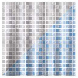 РЫЖИЙ КОТ Занавеска для ванной, 180*180 см., клетка, материал - PEVA (008351)