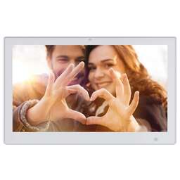 DIGMA Фоторамка 13.3" PF-1300 IPS 1920x1080 белый пластик ПДУ Видео