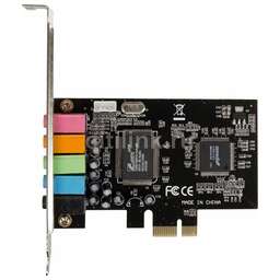 NONAME Звуковая карта PCI-E 8738, 4.0, bulk [asia pcie 8738]