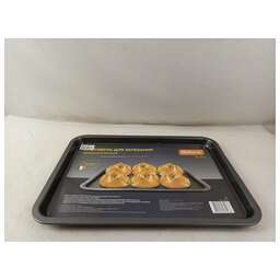 MALLONY Противень для запекания BS-001L прямоугольный, размер: 46,5*32,7*2,5 см (191303) (8751896)