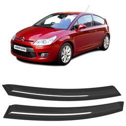 CORSAR Дефлекторы Citroen C4 I 04-11 хетчбек, нак., 2шт