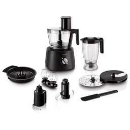 PHILIPS Кухонный комбайн HR7776/90 1300Вт черный