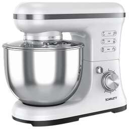 SCARLETT SC-SM10S50 планетарный 1400Вт чаша 5.2л белый
