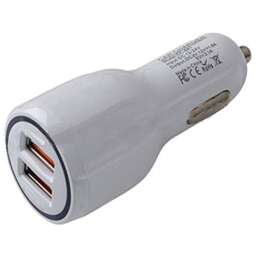 AVS USB автомобильное зарядное устройство 2 порта UC-123 Quick Charge (3А)