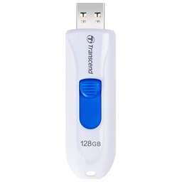 TRANSCEND Флешка USB Jetflash 790 128ГБ, USB3.0, белый [ts128gjf790w]