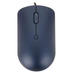 LENOVO Мышь проводная 540, оптическая, USB-C, 2400dpi, синий [gy51d20878]