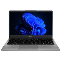 TECNO Ноутбук MegaBook K15SRA Core i3 1315U 16Gb SSD512Gb Intel UHD Graphics 15.6" IPS FHD (1920x1080) Windows 11 Home grey WiFi BT Cam 6060mAh (71003300532)