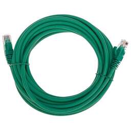 REXANT Патч-корд U/UTP, CAT 6, RJ45-RJ45, 26AWG, LSZH, зеленый, 5м